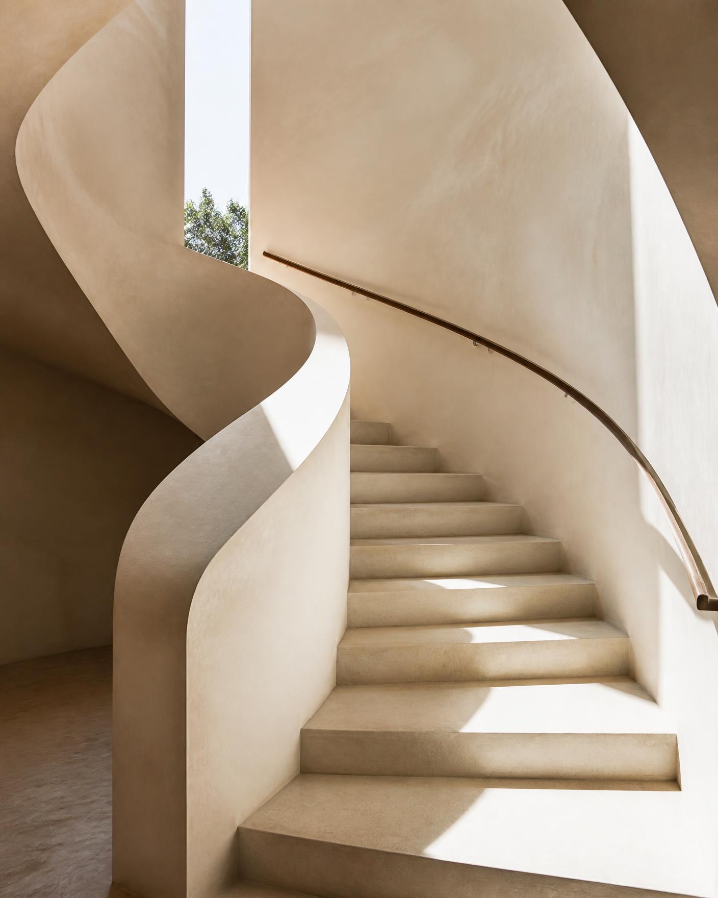 Atelier Lys — Gesculpteerd trapvolume